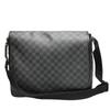 Сумка через плечо Damier Grafitte Daniel GM кожаная черная унисекс N58033 Б/у