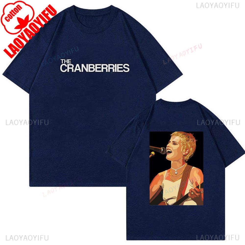 80-е 90-е The Cranberries Linger 1993 Альтернативный рок Текст песни Унисекс Футболка Графические футболки Винтажная футболка Летние хлопковые футболки