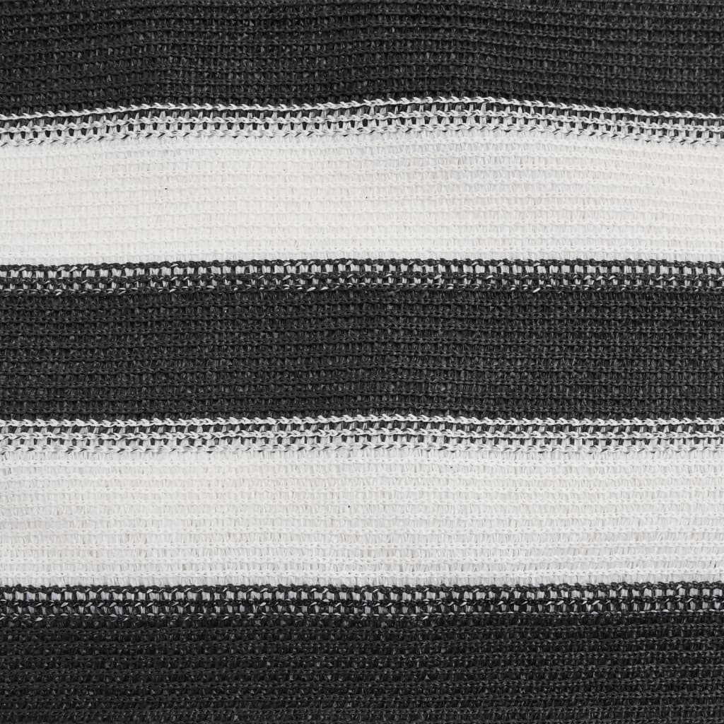 Vidaxl Siatka Cieniująca, Antracytowo-Biała, 1,5X10 M, Hdpe, 150 G/M²