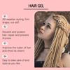 Гель для укладки волос, укладка кос, стойкий освежающий укладочный увлажняющий разглаживающий гель для укладки вьющихся волос.