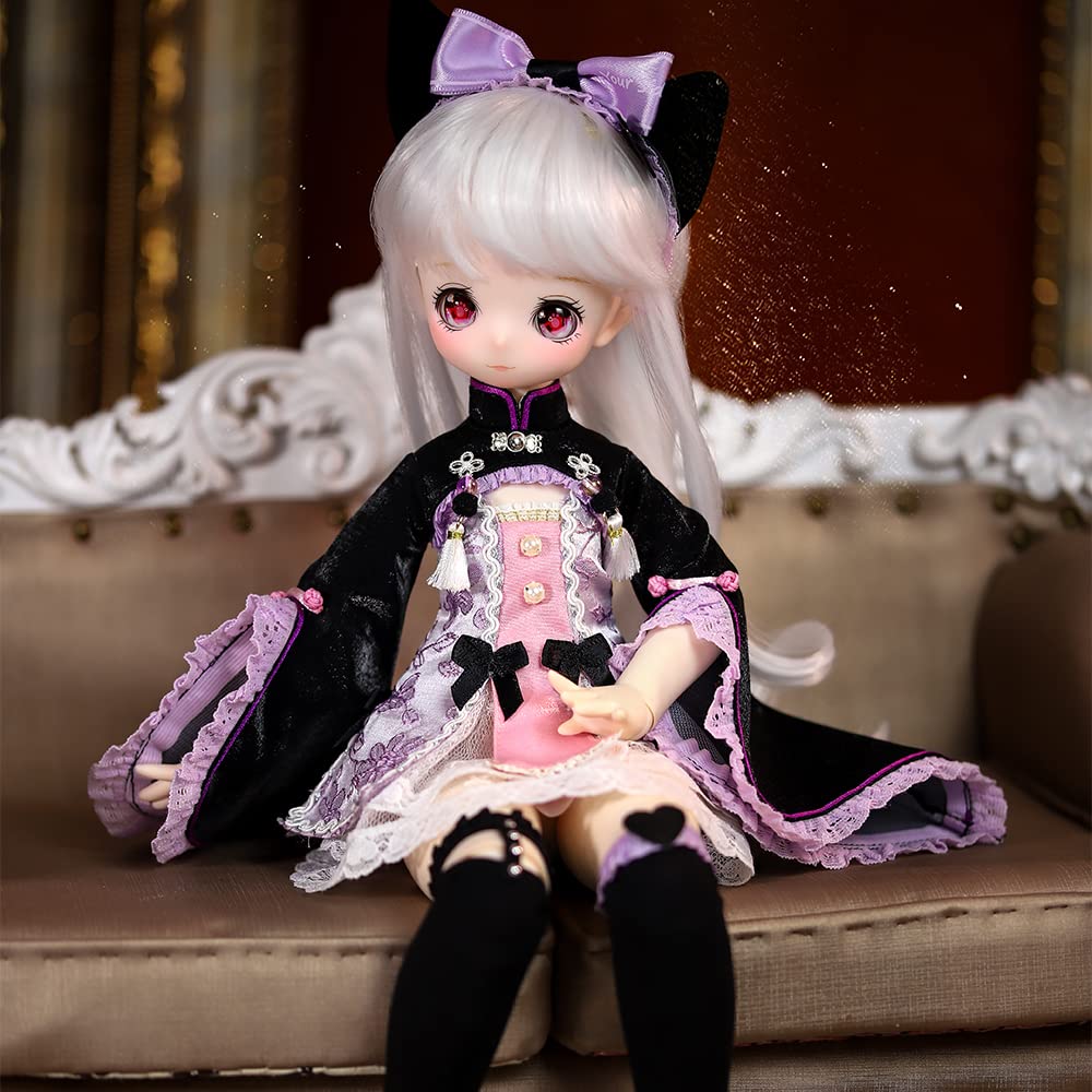 ICY Fortune Days Масштабная BJD Аниме Расписанная и Подвижная Подарок для Детей от 8 лет Кукла 1/4, Стиль, Фигурка, (Сяофу)
