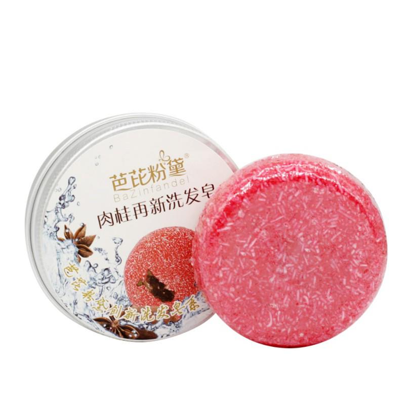 Мыло-шампунь для волос ручной работы Чистое натуральное сухое мыло-шампунь для борьбы с жирностью Уход за волосами от перхоти