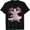 Axolotl Wearing Sunglasses Kawaii Funny Graphic T-Shirt