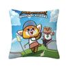 Custom Japan Cartoon Aggretsuko Anime Modern Throw Pillow Cover Bedroom Decoration Chair Cushion