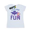 DC Comics Womens/Ladies Teen Titans Go Let´s Have The Fun Cotton T-Shirt