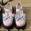 Лолита маленькие кожаные туфли женские японские женские jk весна и лето новые на толстой подошве с большой головой и бантом Мэри Джейн одинарные туфли