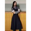 Rap Pleated Long Skirt Aq3Ws863