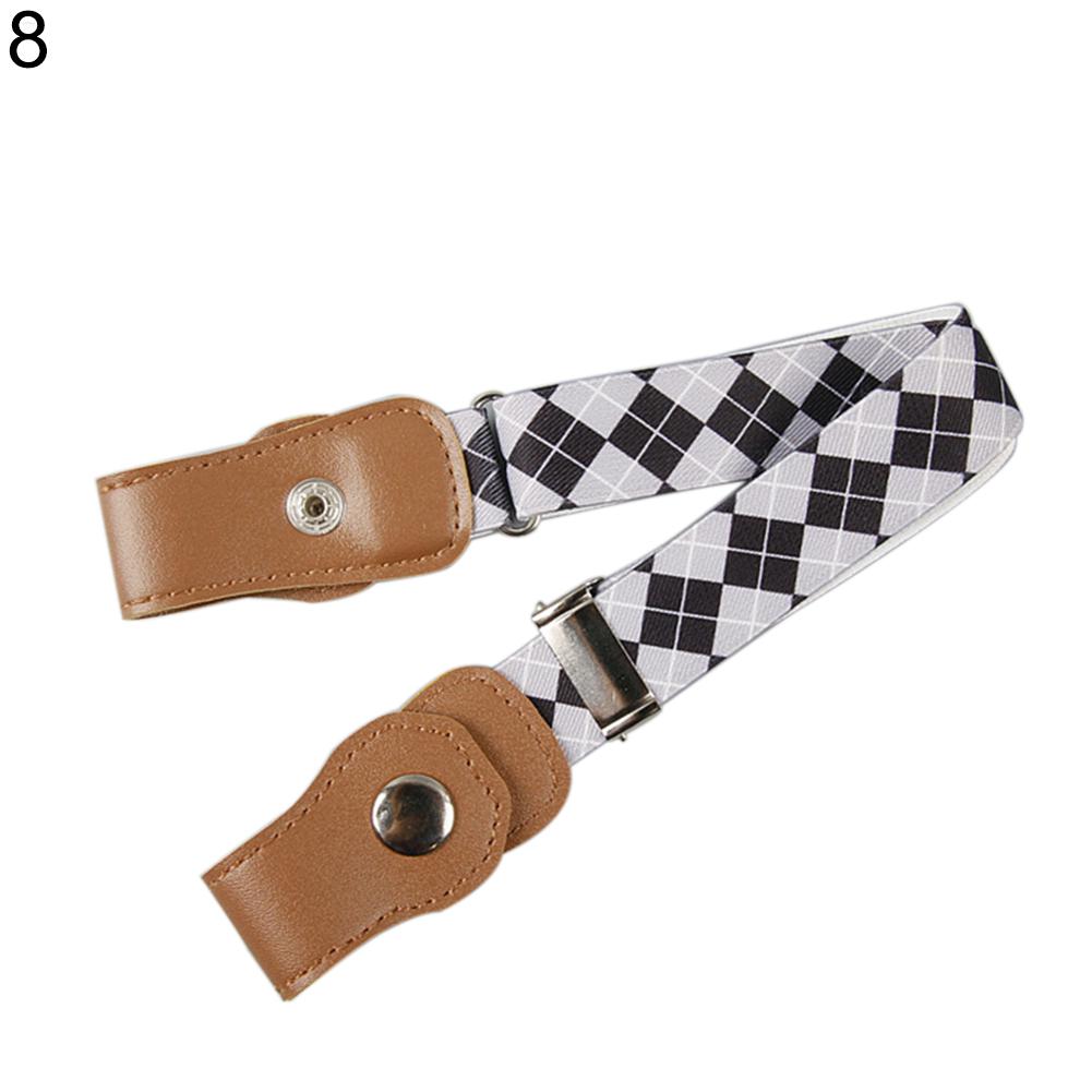 Дети дети мальчик девочка пряжка свободный регулируемый эластичный поясной ремень пояс