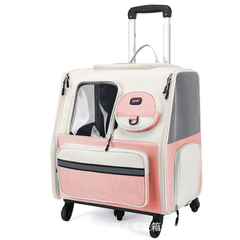 Портативная транспортная сумка-тележка для домашних животных, дышащая космическая капсула, переноска для кошек, дорожный рюкзак высокого качества