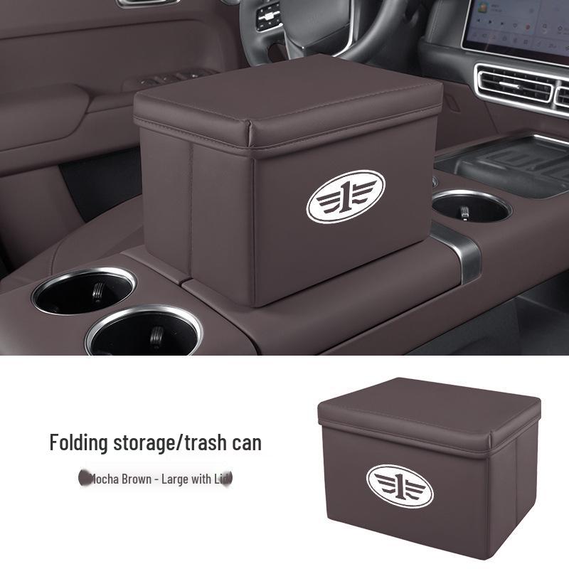 Car Storage Boxes/Folding Trash Cans for FAW Weizhi V2/V5, Xiali N5/N7, Junpai D50/A70