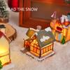 Christmas Decorative Micro-landscape Illuminated Cabin Party Atmosphere Decorative Gifts