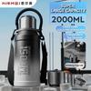 2L Thermos Bottle Insulated Water Bottle Vacuum Flasks Stainless Steel Thermal Bottle Cold Coffee Hot Tea Cup Drinkware Gym Mug