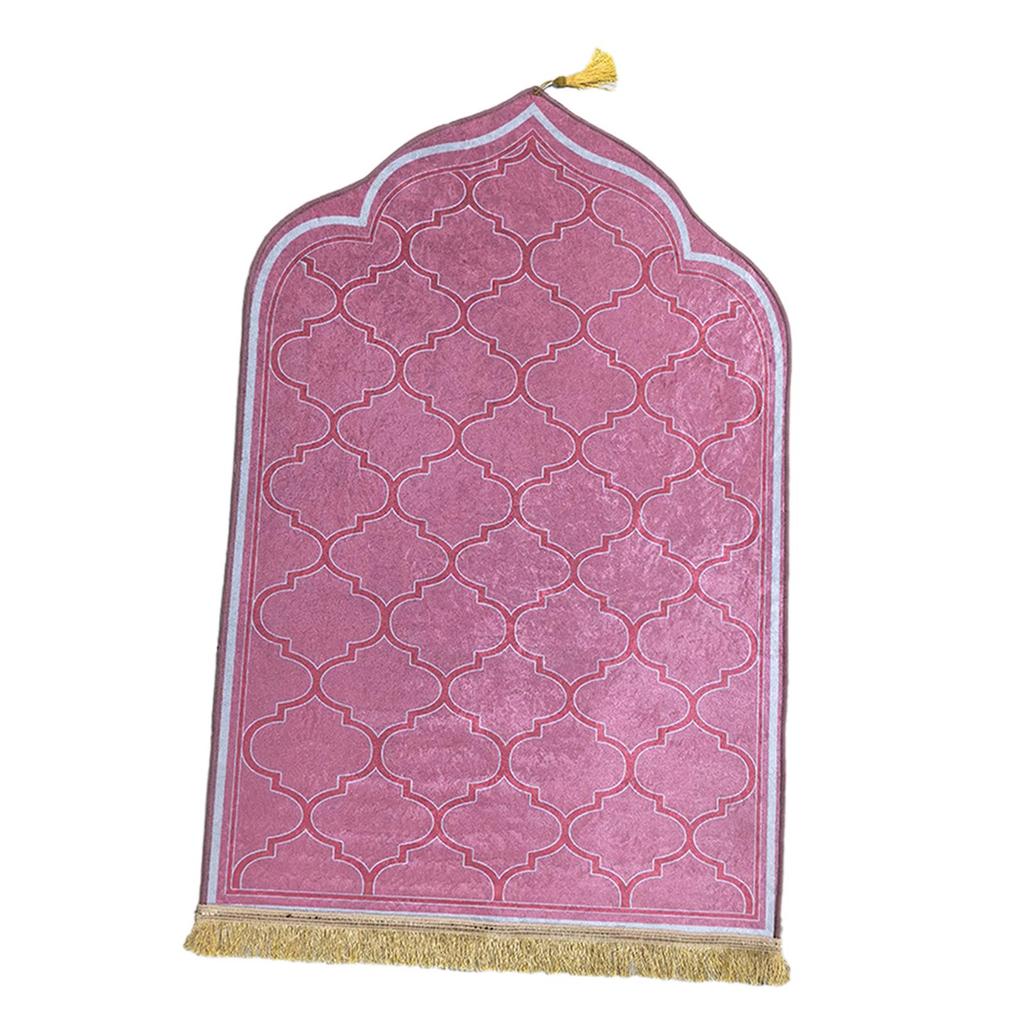 Prayer Rug Decoration Muslim Mat Comfortable Muslim Prayer Rug Prayer Mat for Birthday Bathroom Travel Kitchen Party Favors