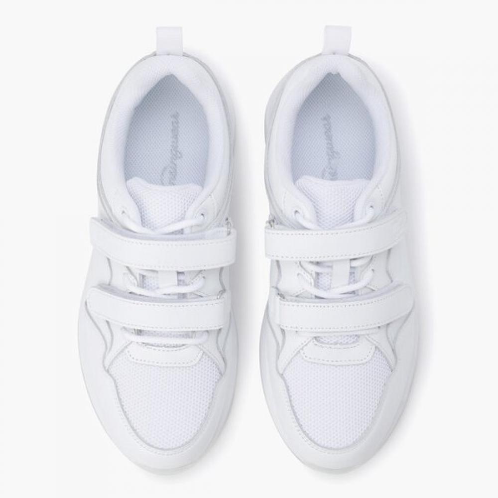 Munsingwear Women Spike Less Shoes Two Velcro White Mq122ssh16