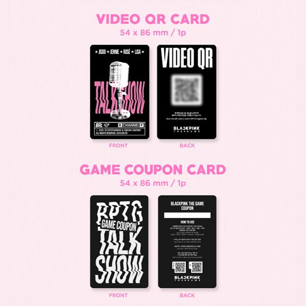 Blackpink КОЛЛЕКЦИЯ ФОТОКАРТОЧЕК ИГРЫ [Ток-шоу]