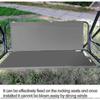 Garden Swing Chair Cover And Canopy Cover Set (gray), Durable 600d Oxford Cloth Garden Swing Chair Cover Outdoor