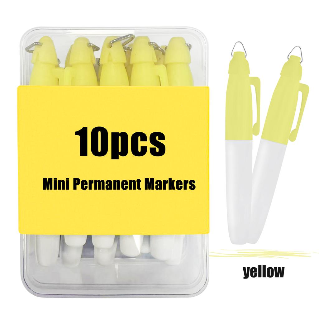 10 шт. Маркер для гольфа Специальный маркер Водонепроницаемый, Нелегко выцветает и Легко носить