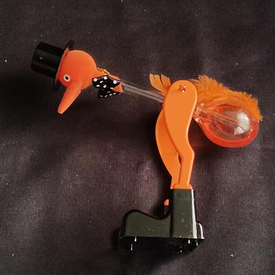 Орнамент «Пьющая птица» со стеклянной трубкой Детская физика Наука Обучение Качающаяся пьющая птица Декорация STEM Образовательная игрушка