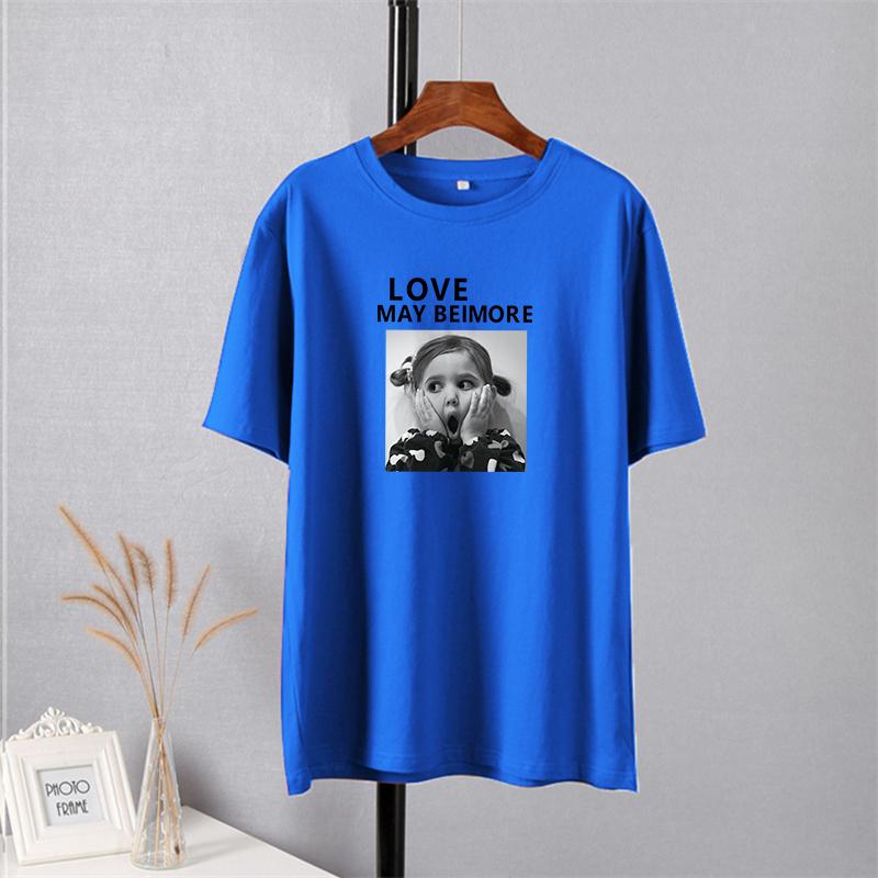 Shellsuning милые женские футболки с принтом для девочек, новые летние модные винтажные футболки с круглым вырезом и рисунком, женские повседневные простые хлопковые готические топы