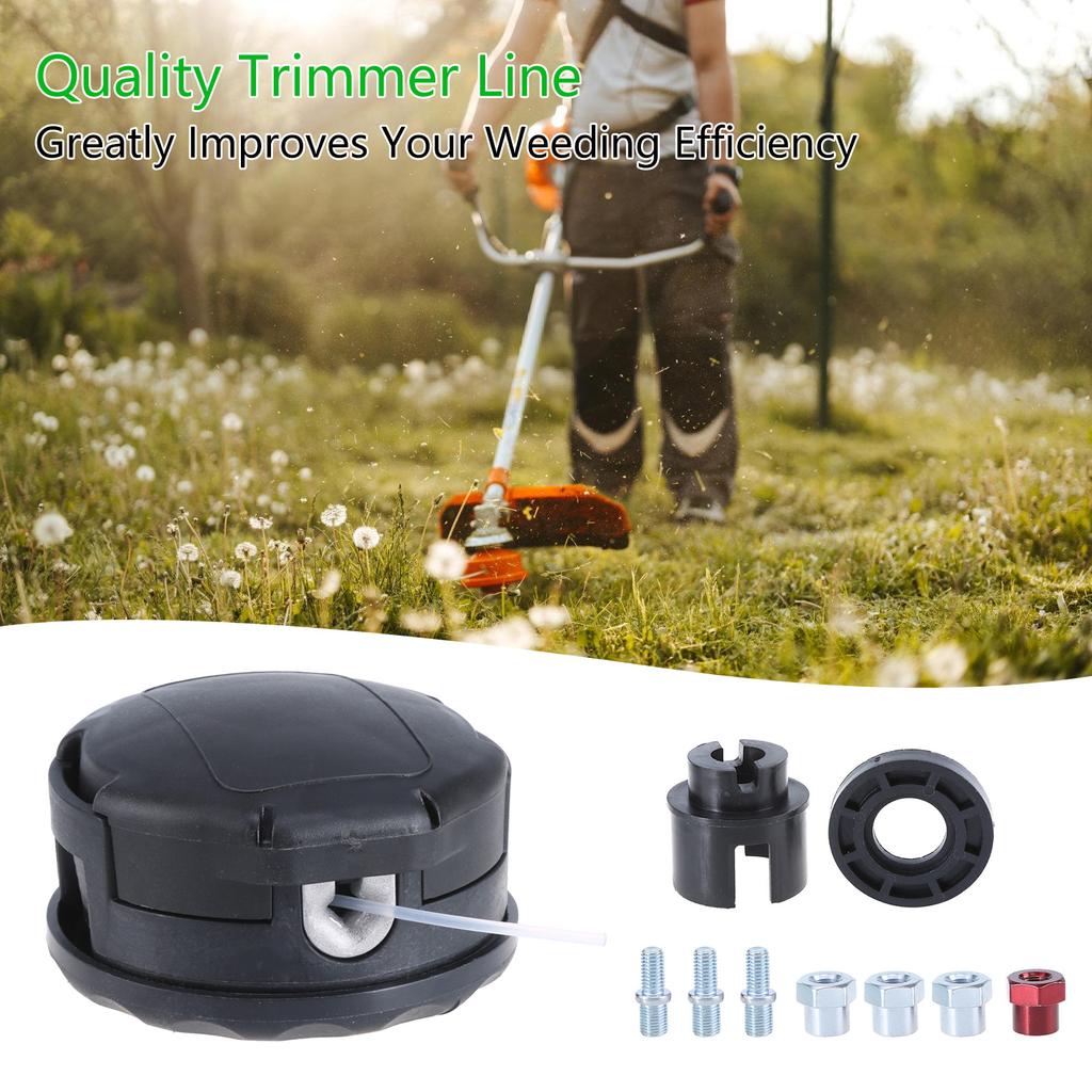 Trimmer Head For Speed Feed Bump Feed Strimmers Spool Replacement Head For Echo SRM210 SRM230 Trimmer Accessories