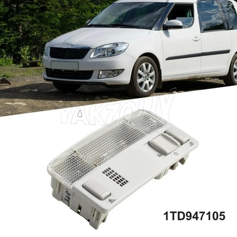 Front Dome Interior Ceiling Light For VW Passat Golf  Bora Polo Caddy Touran Transport Amarok Seat Skoda Octavia Fabia 1TD947105