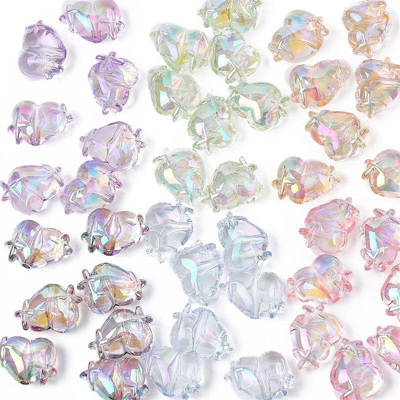 5/10 шт акриловые бусины красочные звезды любовь бусины для DIY ожерелье браслет серьги изготовление ювелирных изделий