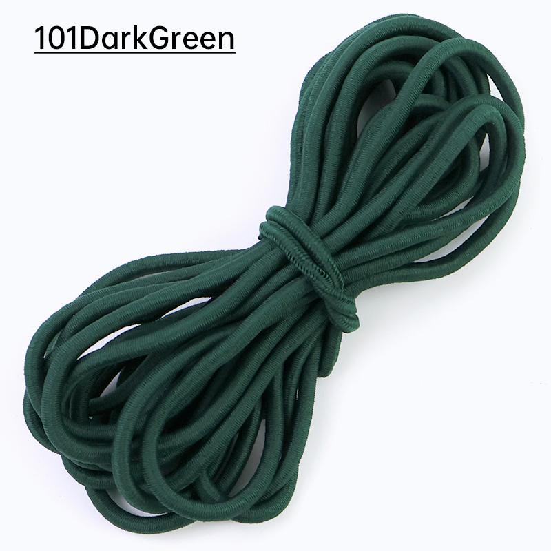 2/5/10 метров Meetee 5 мм Эластичные веревки для пояса Цветная резинка Одежда Сумки Растягивающийся шнур Швейные аксессуары для одежды