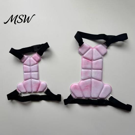 Gel Based Cooling Vest for Pets Dog Vest, Breathable Coat with Ice Packs, Jacket Hot Weather Summer Pet Large Medium Small Dogs Harness