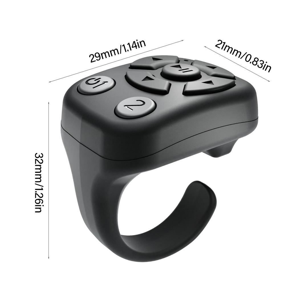 Беспроводной Bluetooth-совместимый пульт-спуск затвора для прокрутки страниц, беспроводные фото-кликеры, устройства-пульты