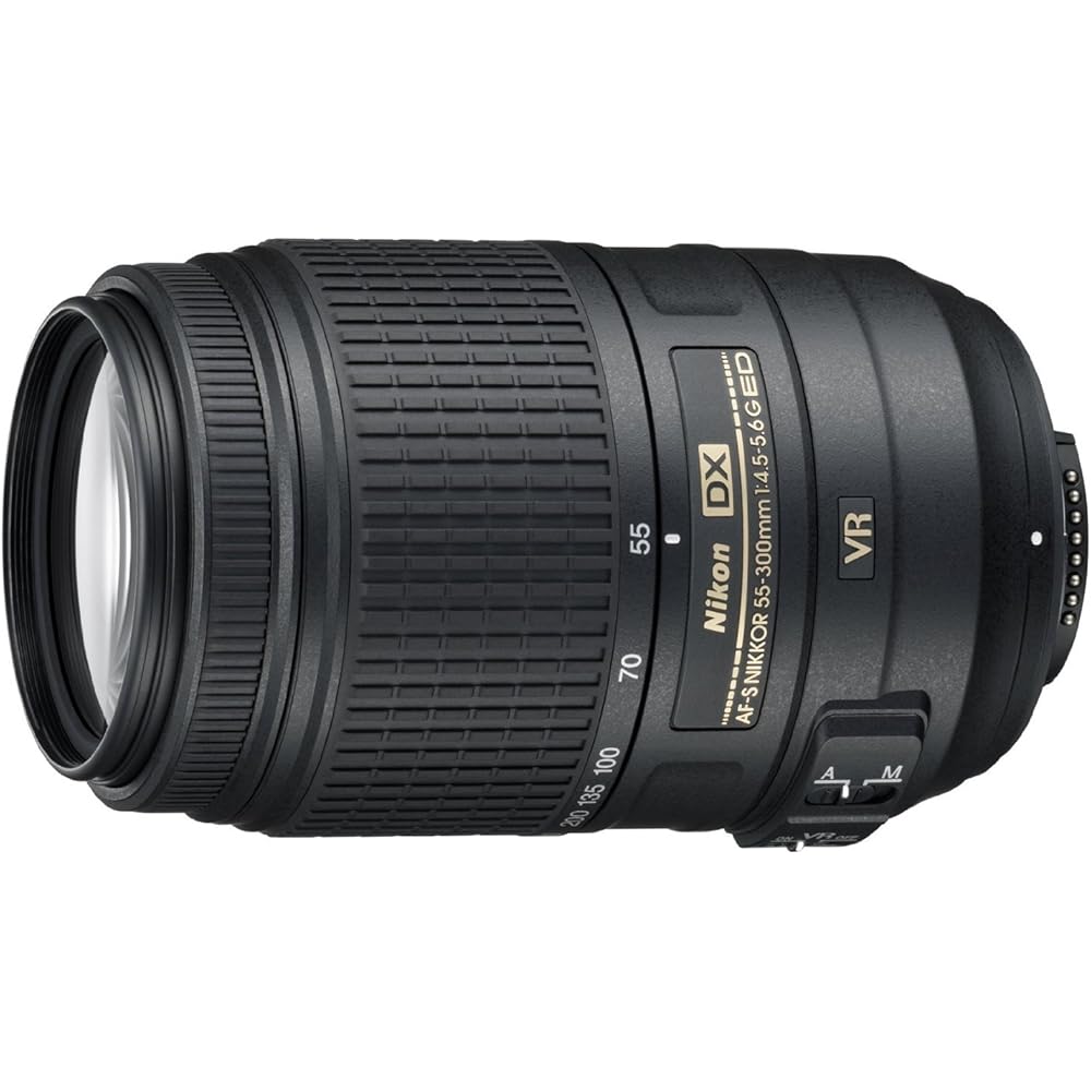 Nikon Телеобъектив с зумом AF-S DX NIKKOR 55-300mm f/4.5-5.6g ED VR для формата Nikon DX