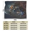 WOW World of Warcraft Артас Демон Иллидан Сильвана Теплое одеяло Дорожное Плюшевое покрывало Фланелевая простыня Покрывало для дивана-кровати