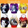 Худи Danganronpa Monokuma Невероятно мягкий унисекс пуловер для поклонников аниме