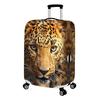 3D Leopard Print Travel Elastic Protective Cover for 18-28 Inch Luggage Suitcase