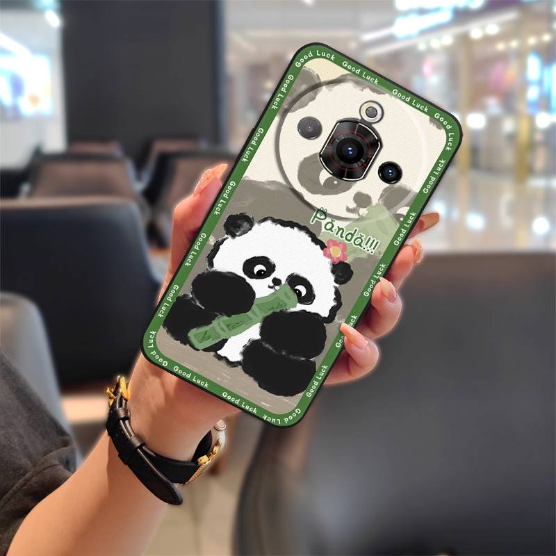 Phone Protector Soft Case Phone Case For ZTE Nubia Focus Pro 5G Anti-knock Dirt-resistant TPU Shockproof Waterproof Cute