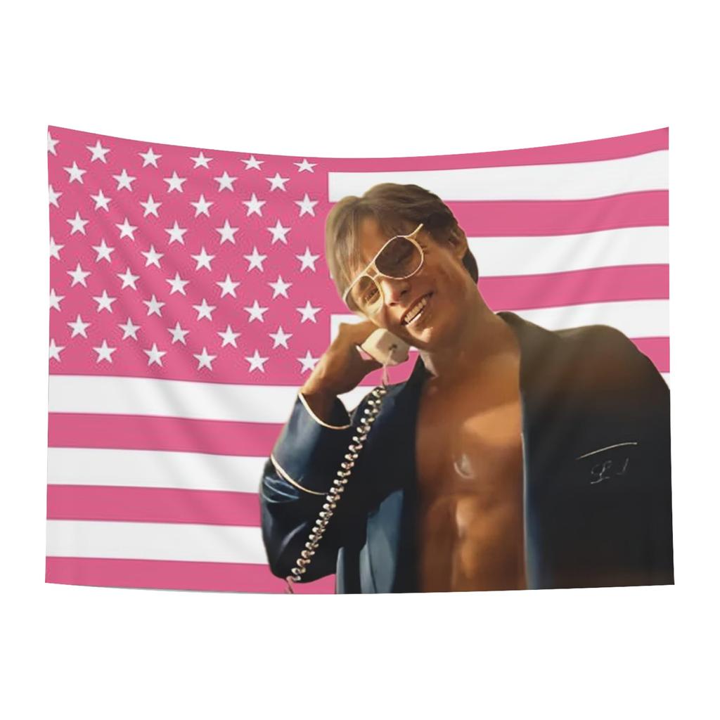 Pinks American Flag Tapestry Gift For Woman For Man Loves Wall Art Tapestry Poster Gifts Gift