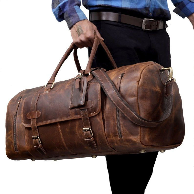 Кожаная спортивная сумка, мужская спортивная сумка, кожаная дорожная сумка для отпуска ручной работы, дорожная сумка, ночная сумка, кожаная дорожная сумка, подарок жениху