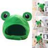 Funny Big Frog Eyes Cartoon Plush Hat Toy Green Headgear Cosplay Cap Cap Casual Festival Ears C P1Z8