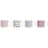 Tasse Mug - DKD Home Decor - Standard - Grès - 310 Ml - Couleurs Variées