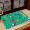 Number Blocks Winter Fun Customizable Name Floor Rug Office Rug Design for Playrooms Bedrooms Entryway Outdoor Anti-slip Rug Office home decor