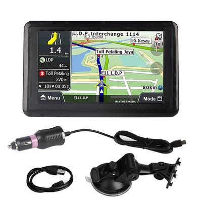 Универсальный 5-дюймовый сенсорный экран автомобильный навигатор GPS навигация DDR256M 8G MP3 FM карта Европы Q5 1