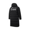 Li Ning Коллекция КБА Пуховики Мужские Черный С капюшоном Умеренный Другое AFMV015-1