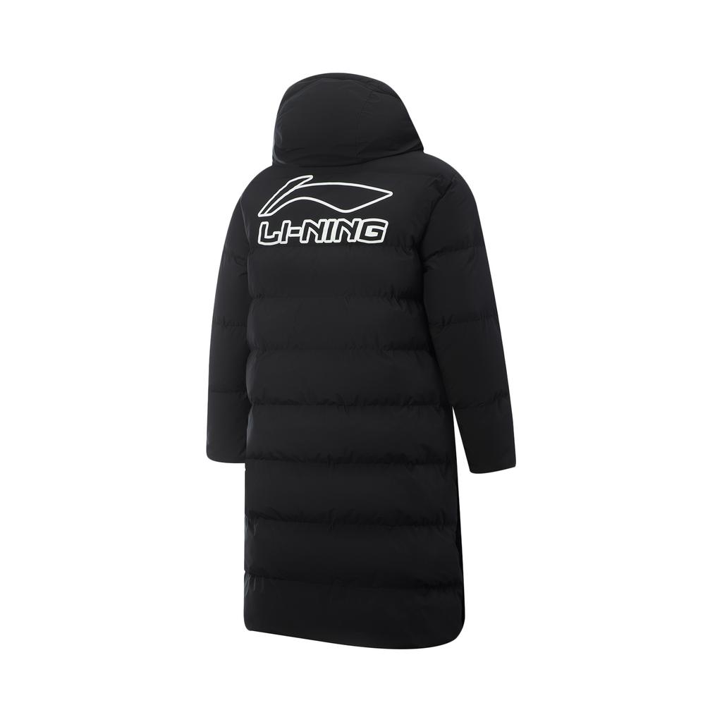 Li Ning Коллекция КБА Пуховики Мужские Черный С капюшоном Умеренный Другое AFMV015-1