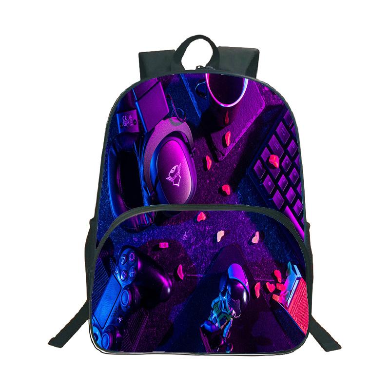 Shooting Game Free Fire 3D Print Backpack Boy Girl Casual Schoolbag Student Waterproof Knapsack Cartoon Pattern Backpacks