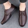 Лидер продаж мужская обувь из натуральной кожи Европа Америка износостойкая повседневная обувь мужская деловая обувь формальная обувь для интервью