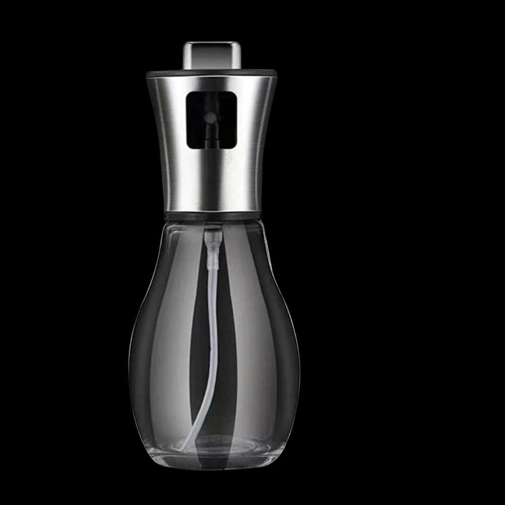 Glass Oil Spray Bottle Stainless Steel Oil Dispenser Bottle Glass Oil Sprayer  Household