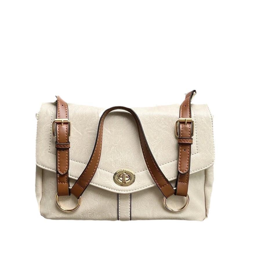 Трендовая женская сумка кроссбоди через плечо большой вместимости в французском стиле 2024