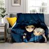 Одеяло «Ходячий замок Хаула» японский мастер манги Хаяо Миядзаки работает мультяшное одеяло теплое мягкое покрывало фланелевое одеяло домашний декор