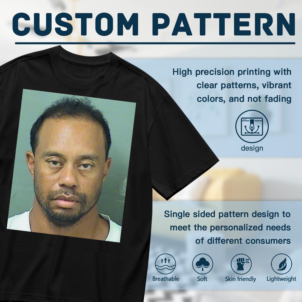 Tiger Woods DUI Mug Shot Men's T-Shirt