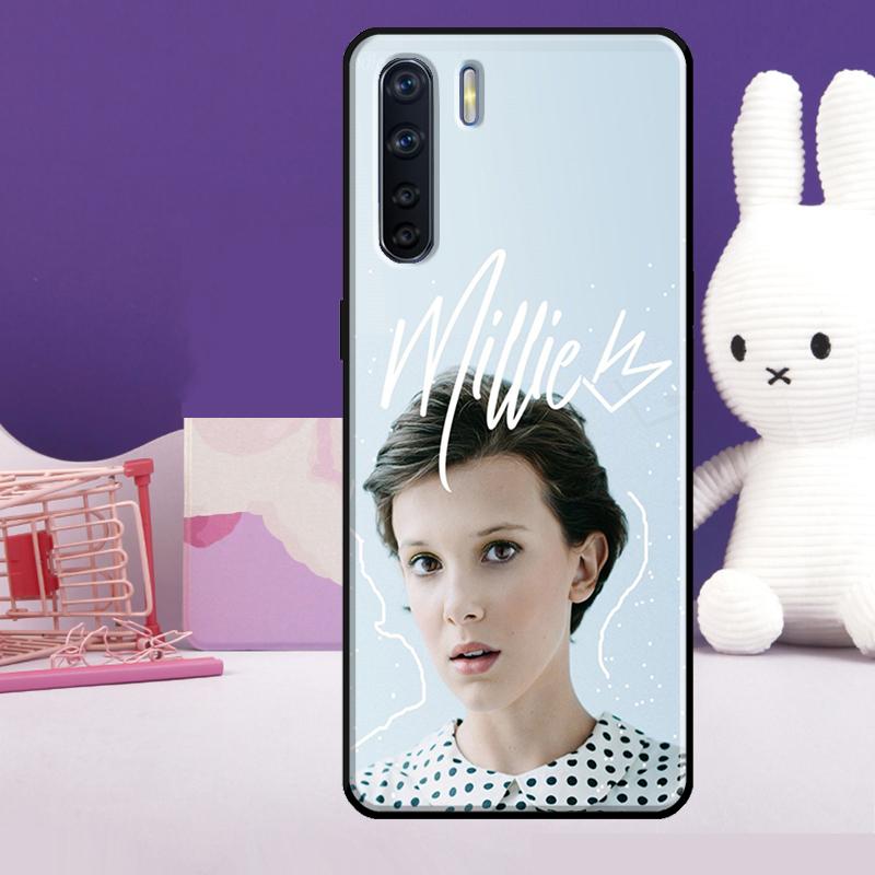 British actor Millie Bobby Brown Case For Oppo A60 A80 A40 A77 A57 A17 A74 A54 A94 A78 A98 A18 A38 A58 A96 A76 A16 A15 A5 Pro