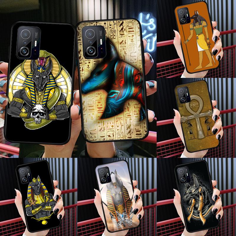 Египетский Бог Анубис Чехол Для Xiaomi POCO X7 X6 X5 X3 Pro F3 F5 F6 M6 Pro 13 14 Ultra 11T 12T 13T 14T Pro Обложка